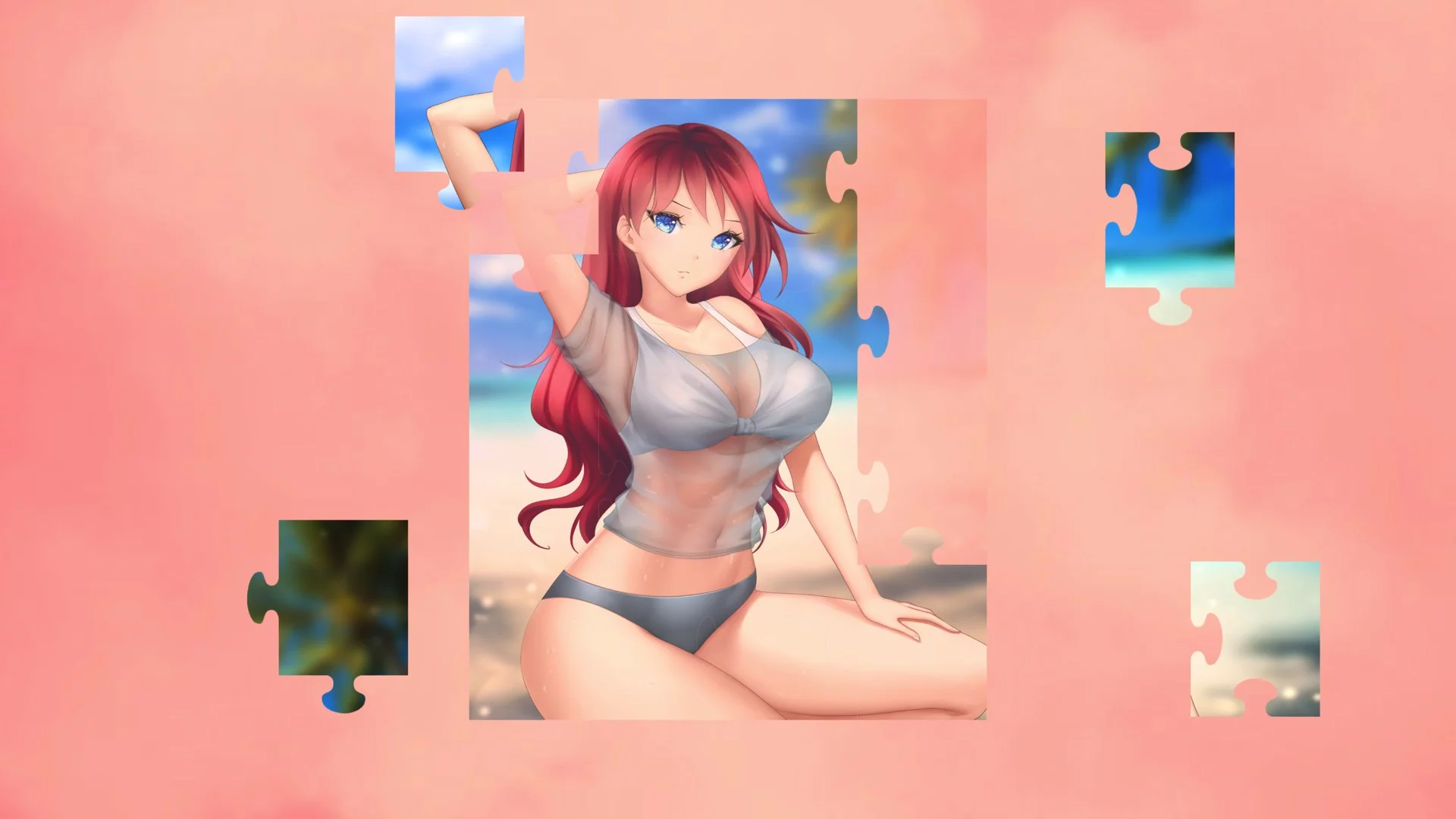 Изображение игры: Jigsaw Puzzle Girls - Anime