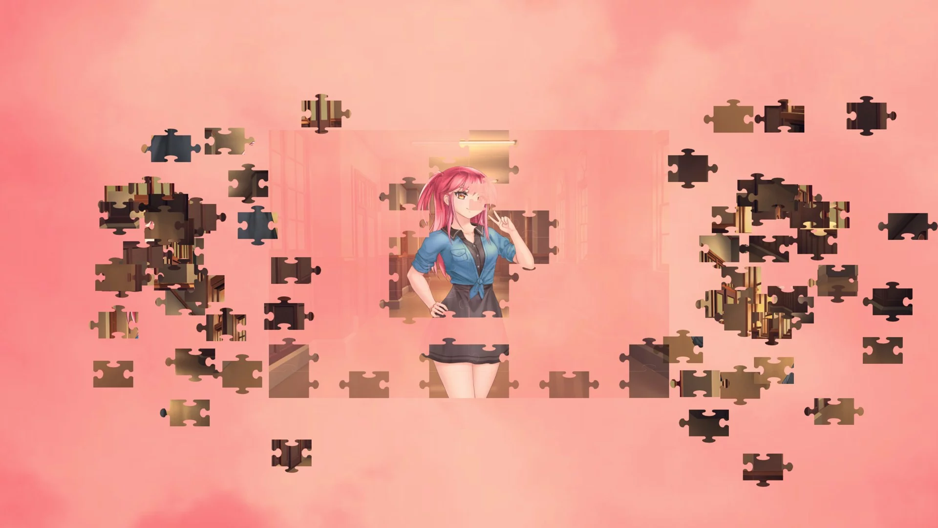 Изображение игры: Jigsaw Puzzle Girls - Anime