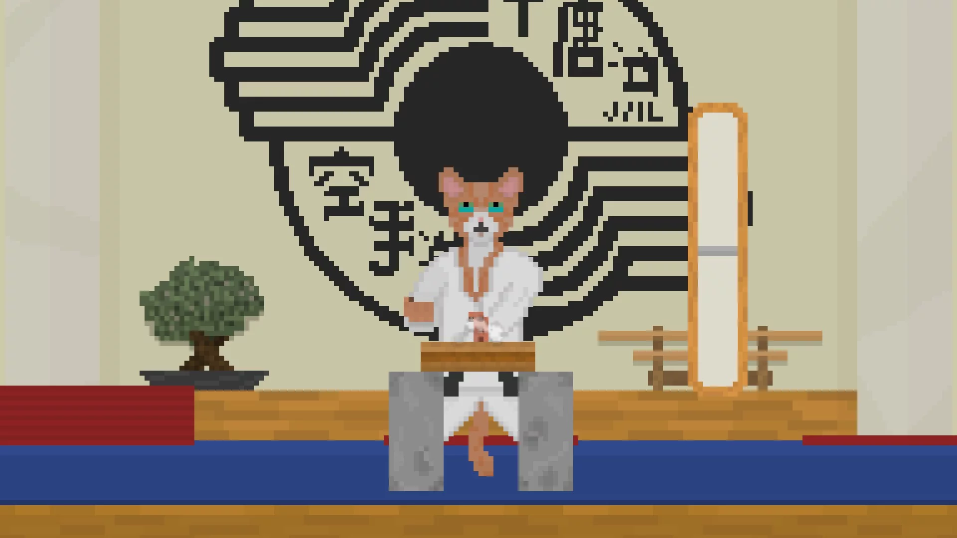 Изображение игры: Karate Cat