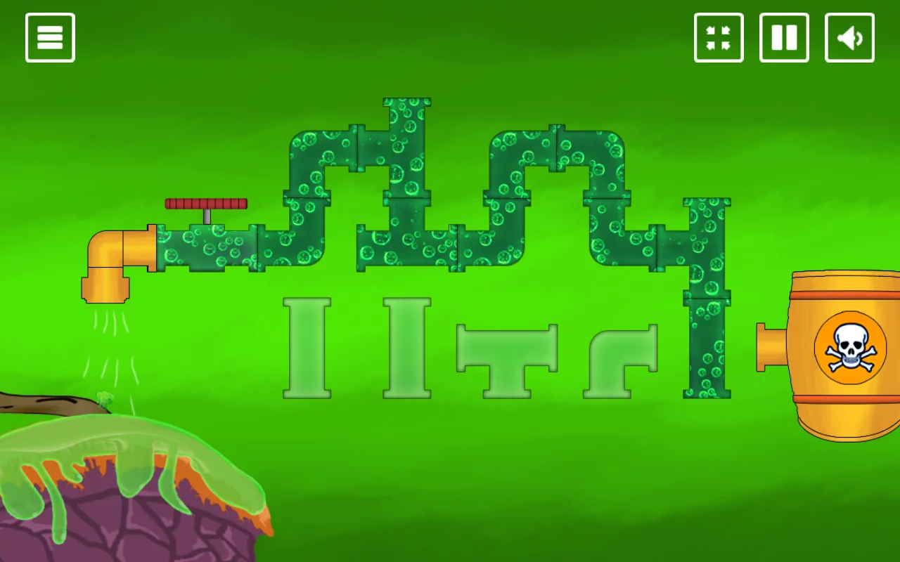 Изображение игры: TOXIC PLUMBING