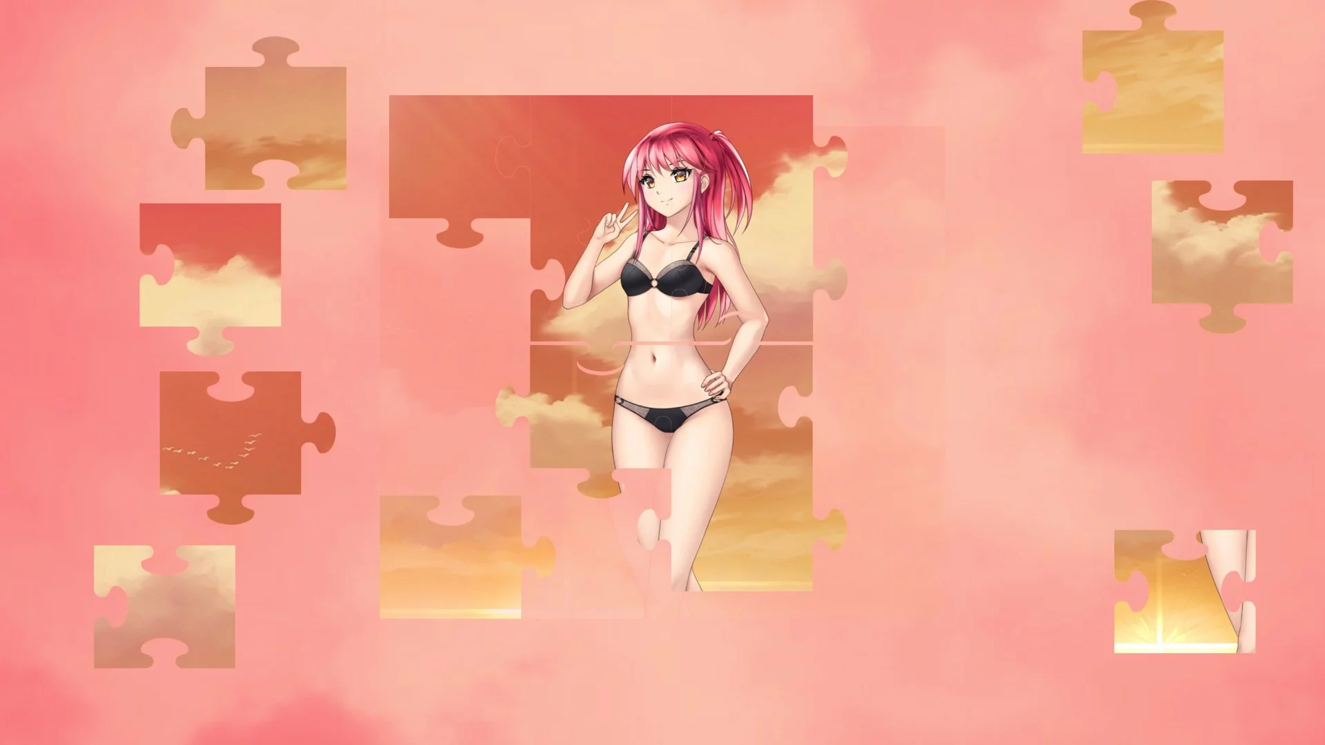 Изображение игры: Jigsaw Puzzle Girls - Anime