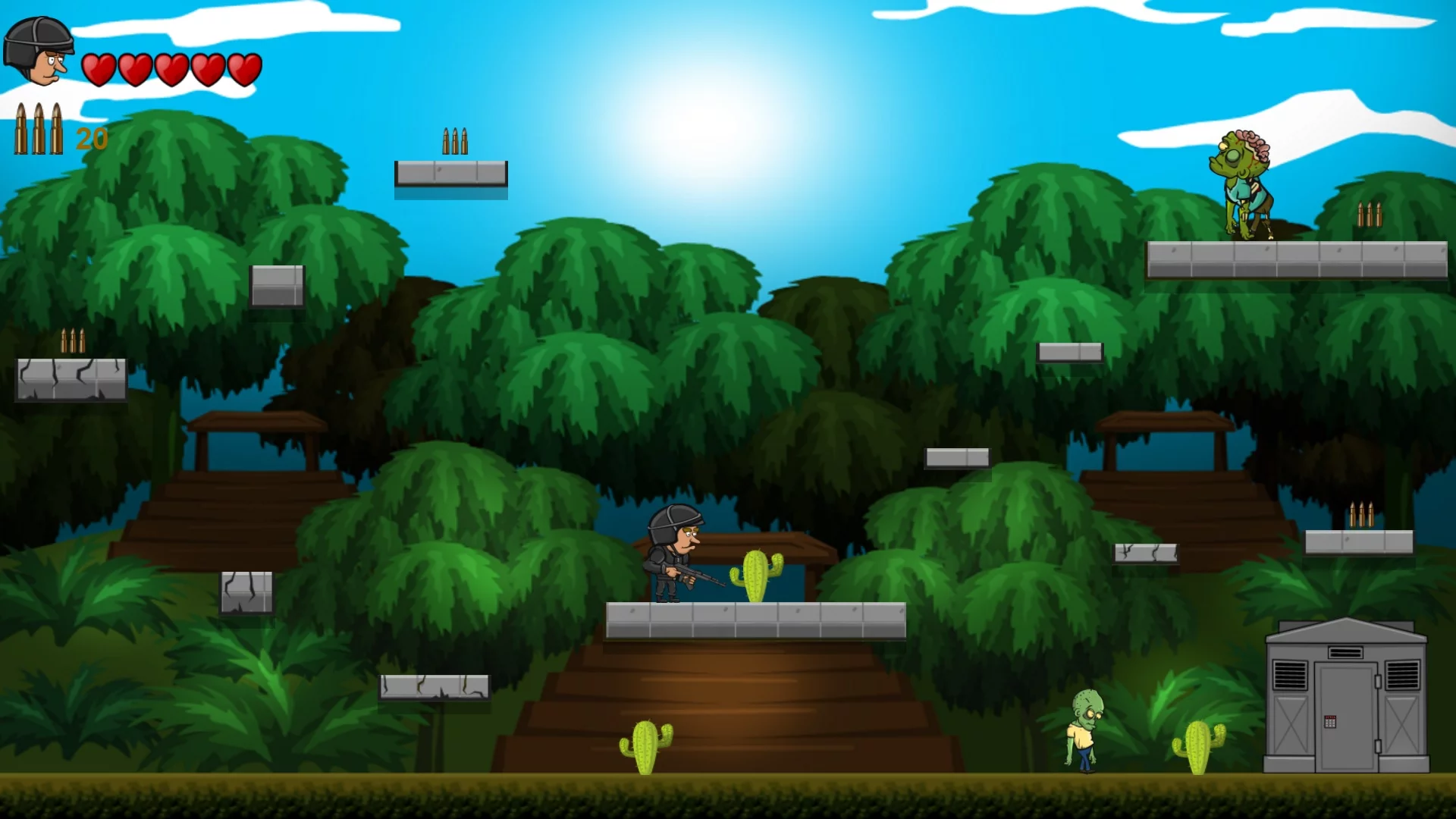 Изображение игры: Soldier of Failure: Operation Zombie