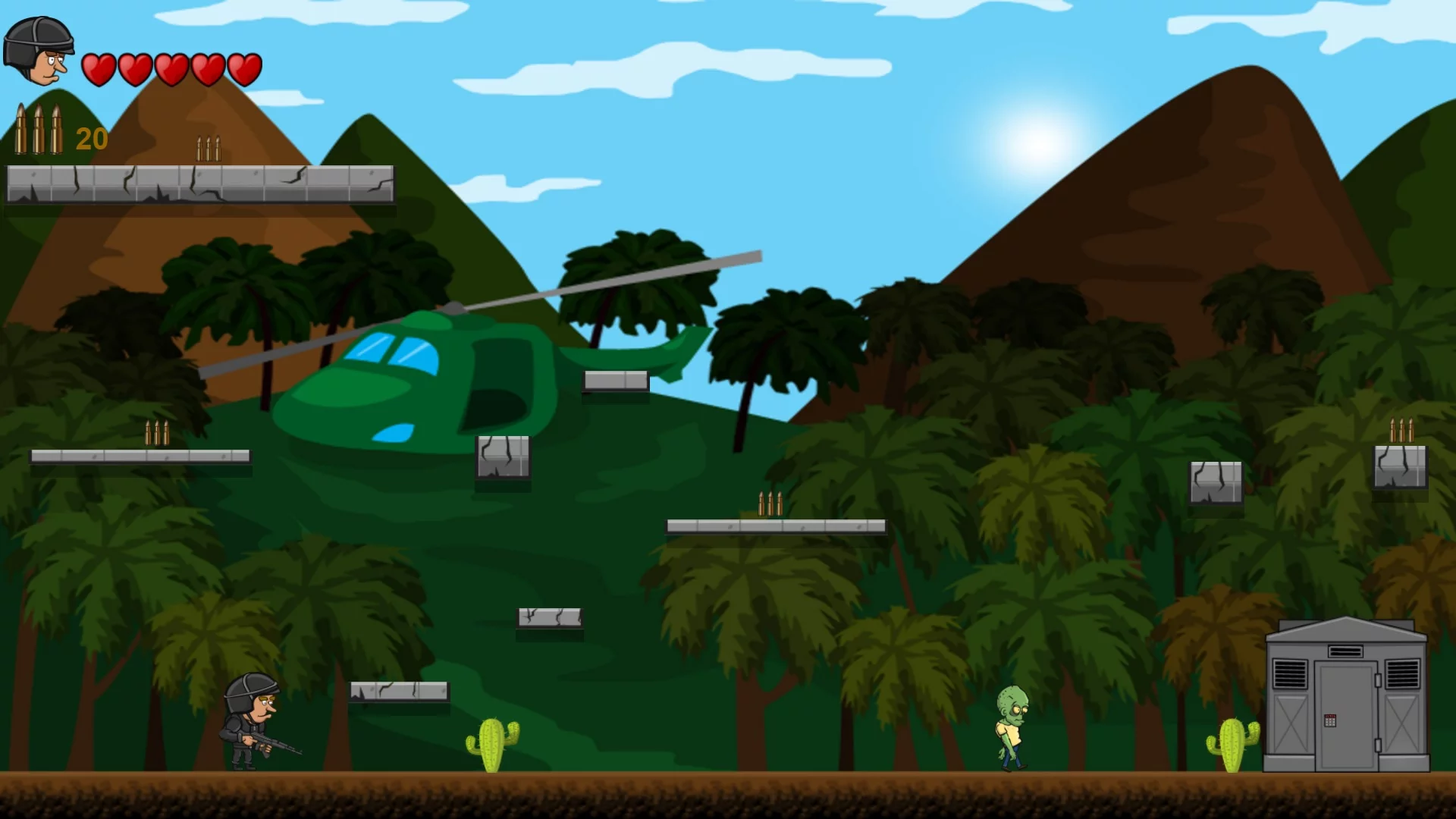 Изображение игры: Soldier of Failure: Operation Zombie