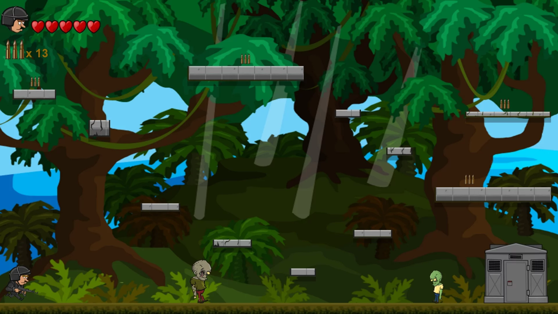 Изображение игры: Soldier of Failure: Operation Zombie
