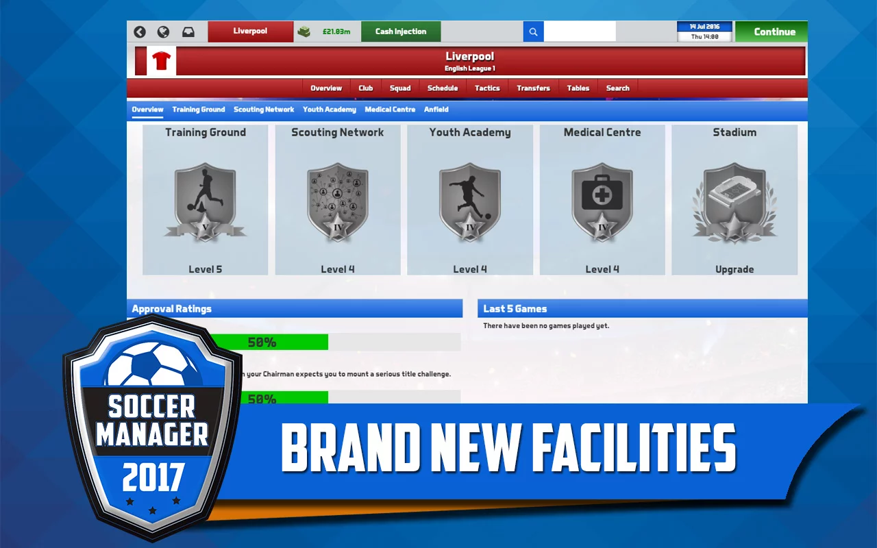 Изображение игры: Soccer Manager 2017