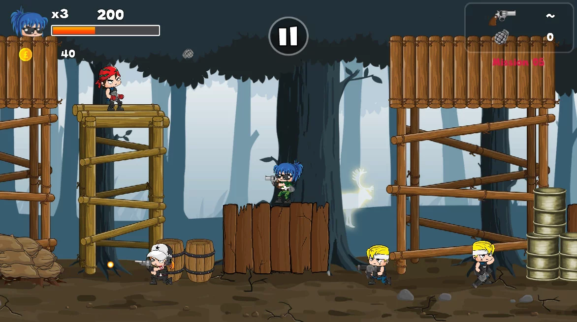 Изображение игры: DSquad War