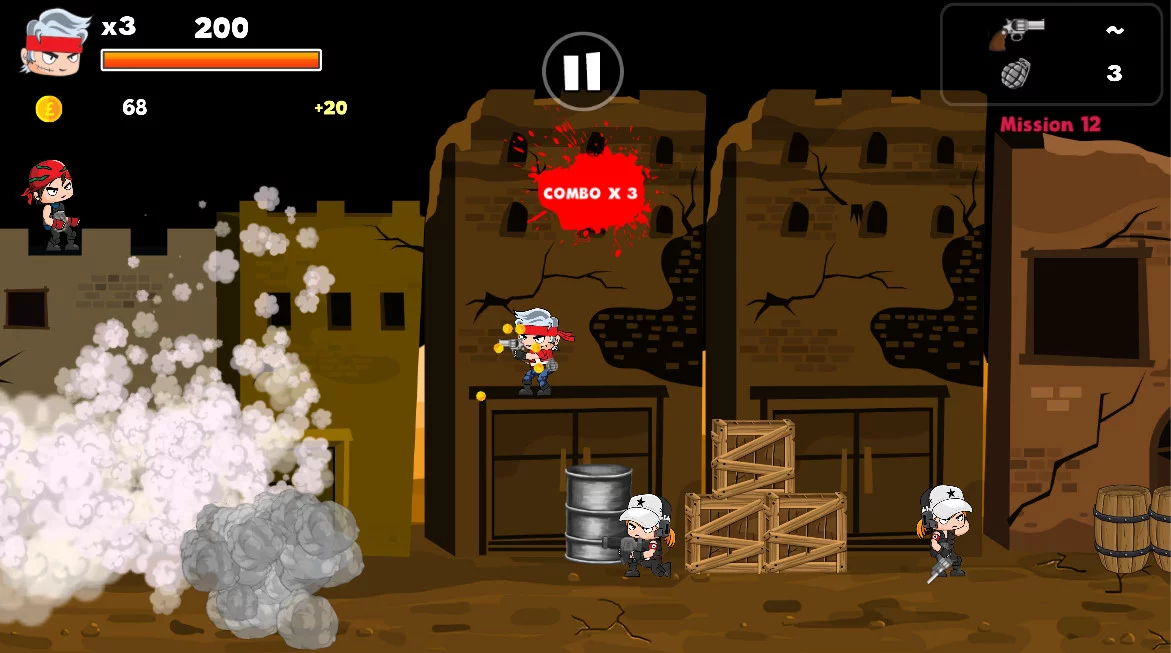 Изображение игры: DSquad War