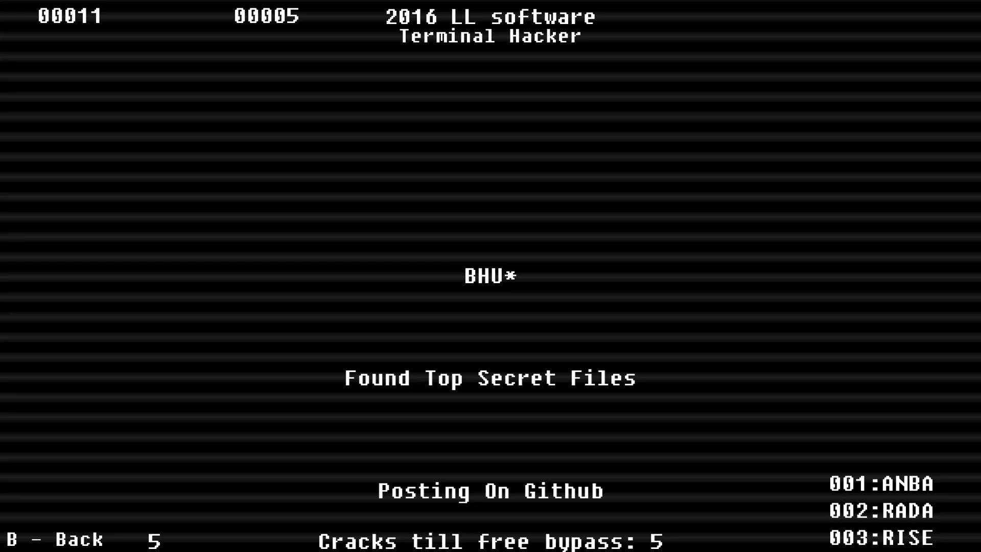 Изображение игры: Terminal Hacker