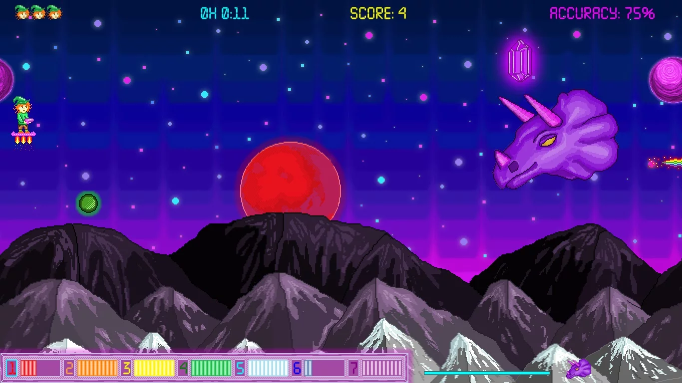 Изображение игры: Space Leprechaun