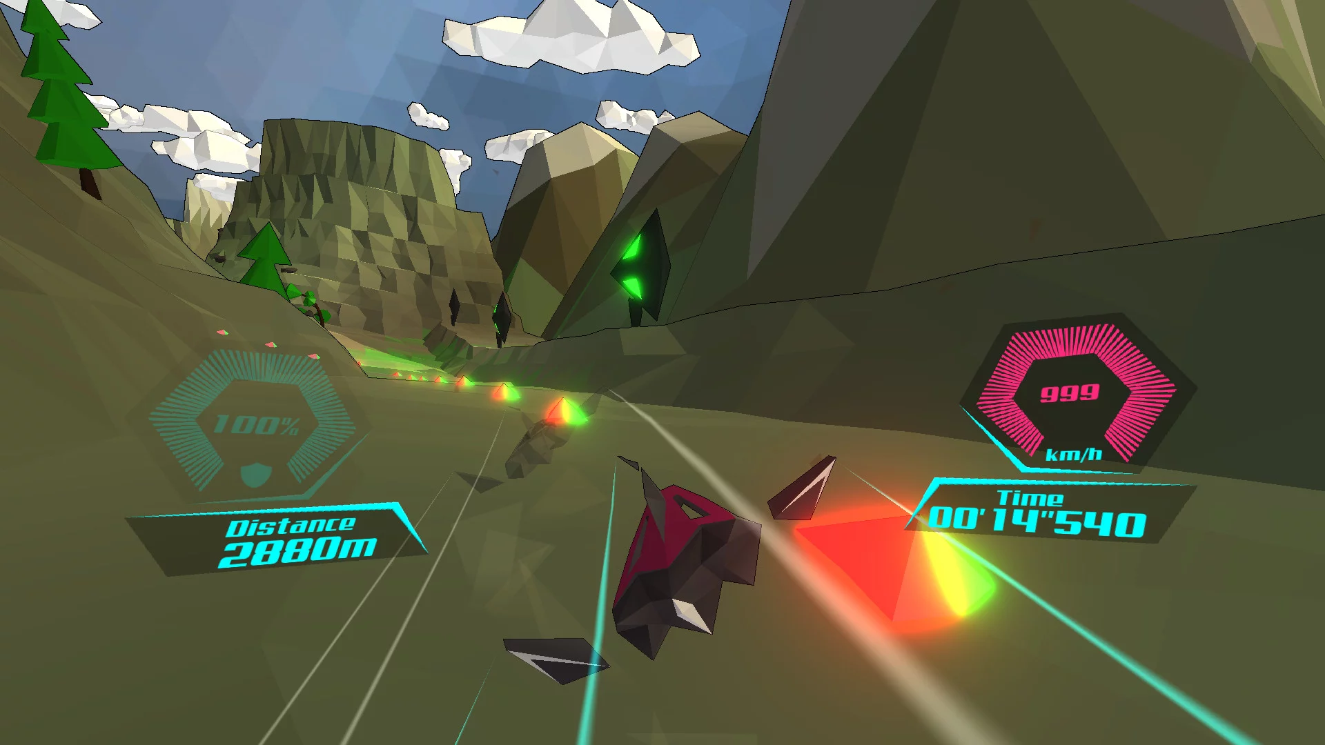 Изображение игры: PolyRace