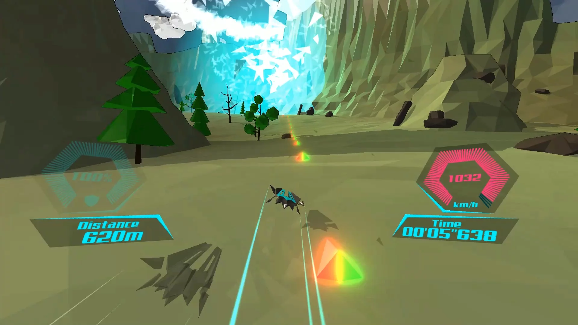 Изображение игры: PolyRace
