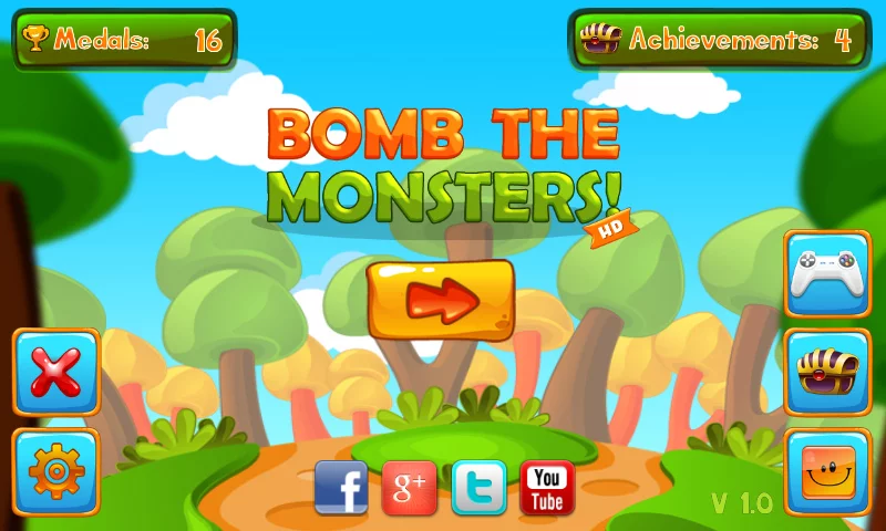 Изображение игры: Bomb The Monsters!