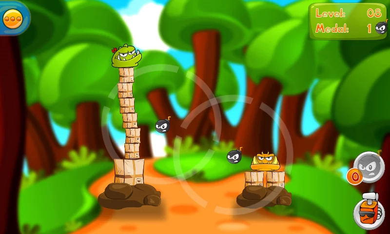 Изображение игры: Bomb The Monsters!