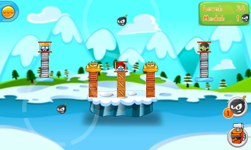 Изображение игры: Bomb The Monsters!