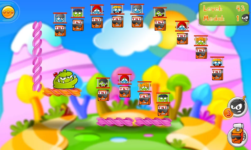 Изображение игры: Bomb The Monsters!