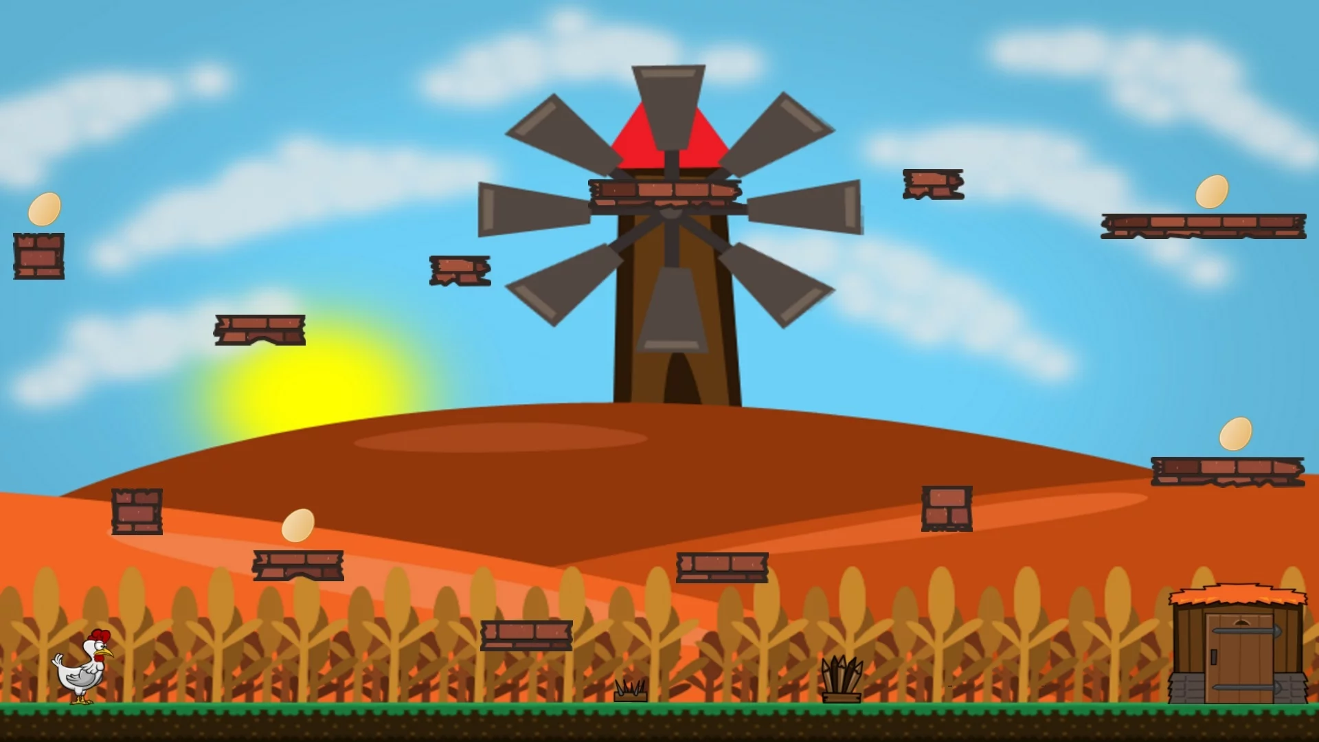 Изображение игры: It`s Chicken!