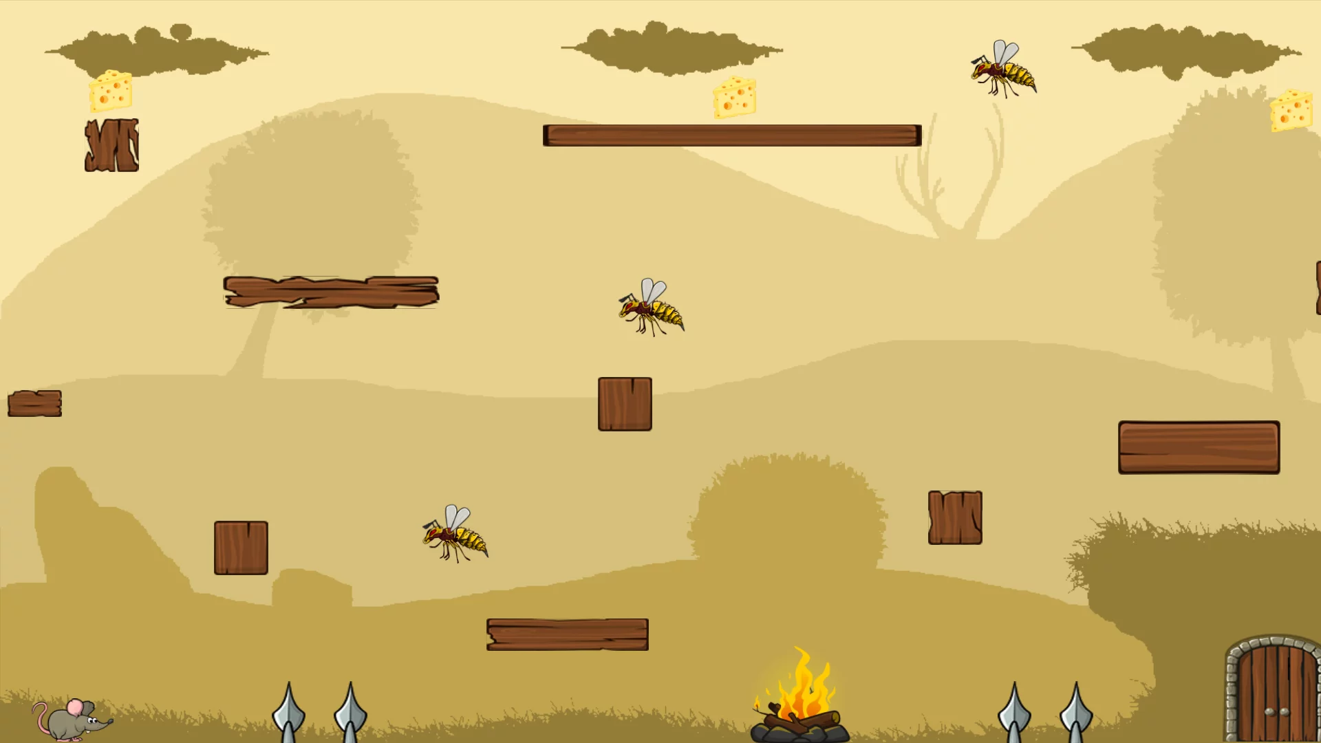 Изображение игры: The Brave Mouse
