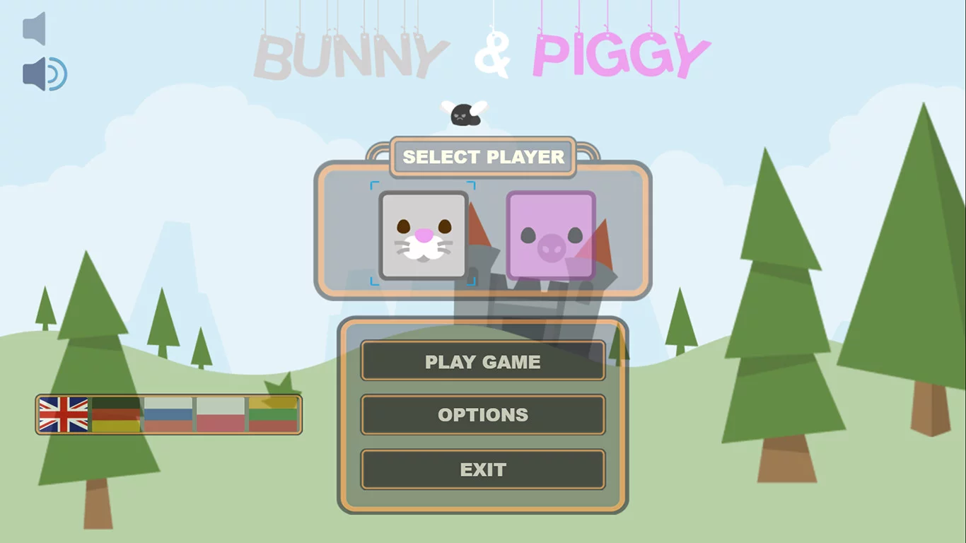 Изображение игры: Bunny & Piggy