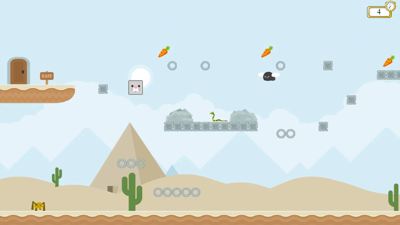 Изображение игры: Bunny & Piggy