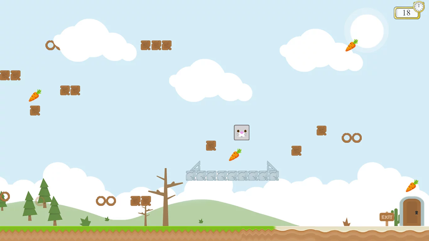 Изображение игры: Bunny & Piggy