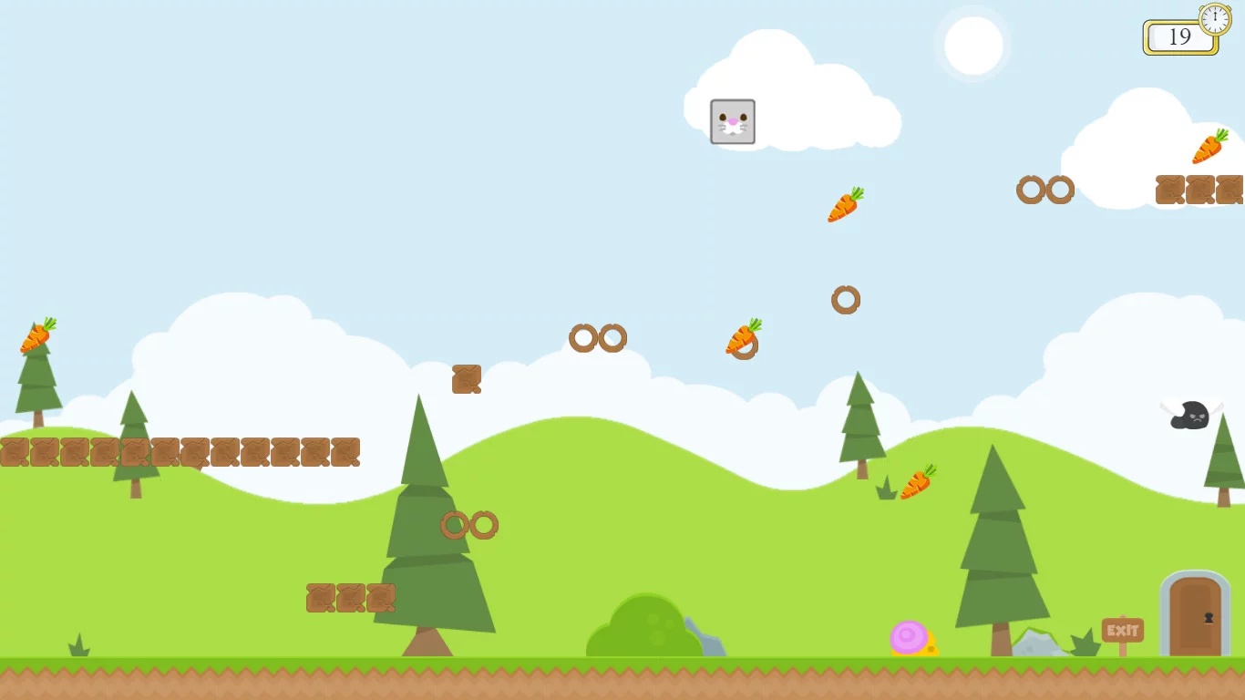 Изображение игры: Bunny & Piggy