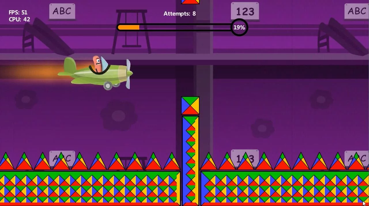 Изображение игры: Running Sausage