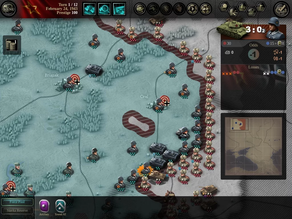 Изображение игры: Unity of Command