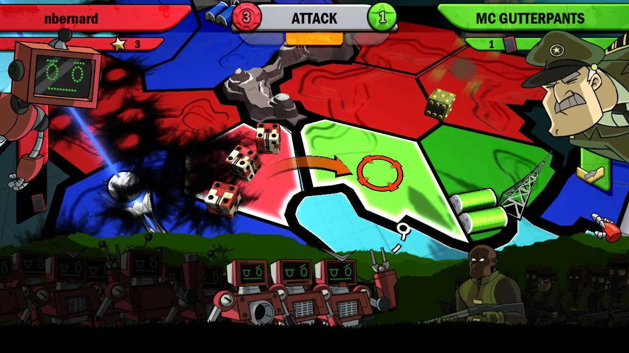Изображение игры: RISK: Factions