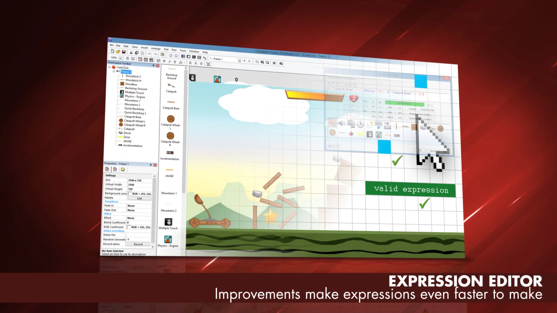 Изображение игры: Clickteam Fusion 2.5 Free Edition