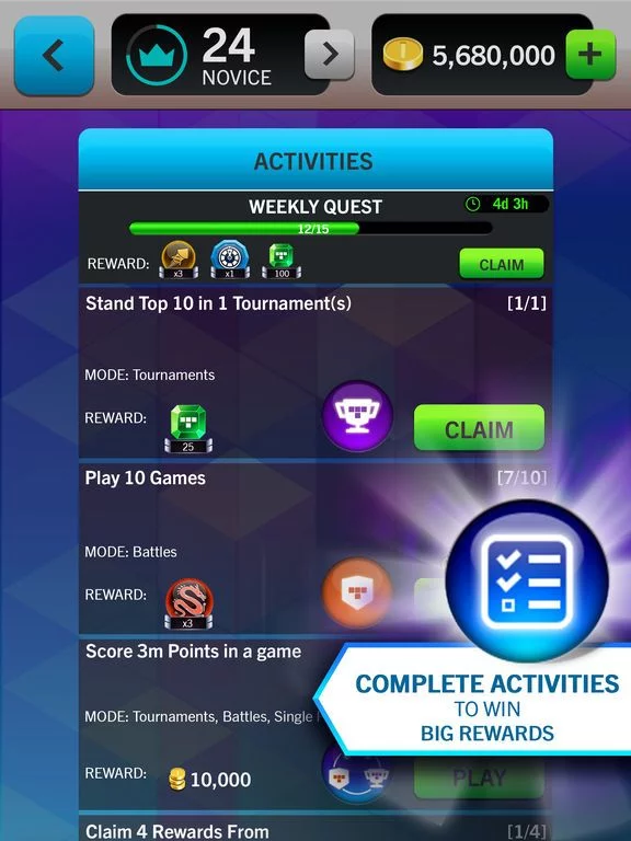 Изображение игры: Tetris Blitz