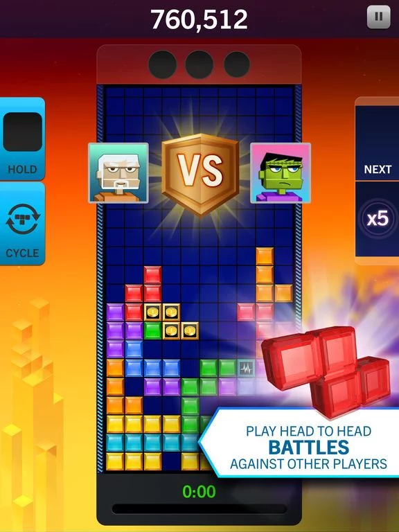 Изображение игры: Tetris Blitz