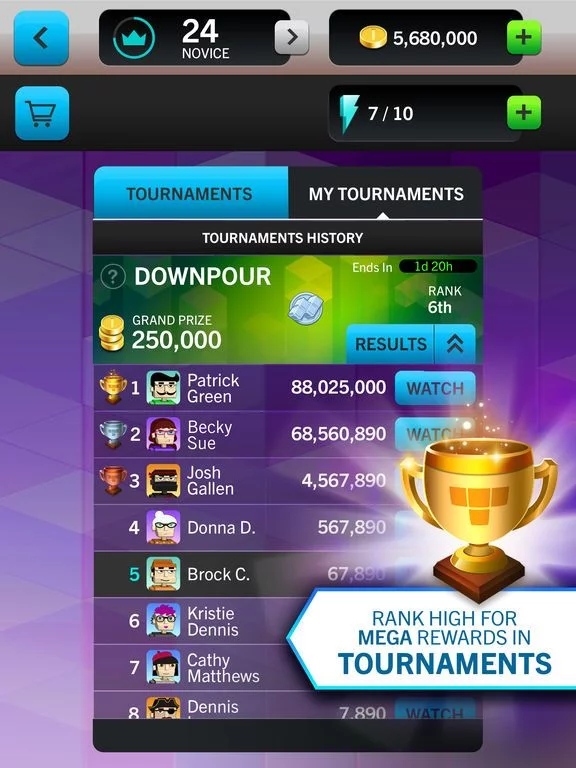 Изображение игры: Tetris Blitz