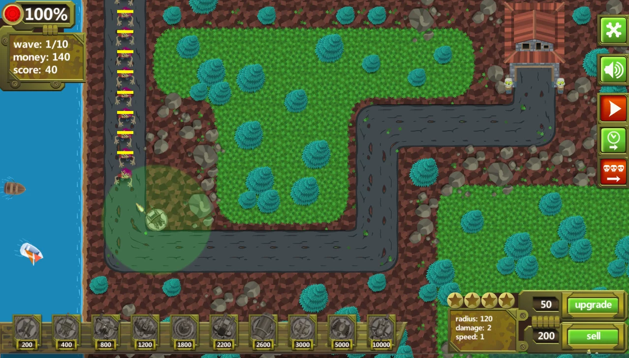 Изображение игры: Ballistic Attack