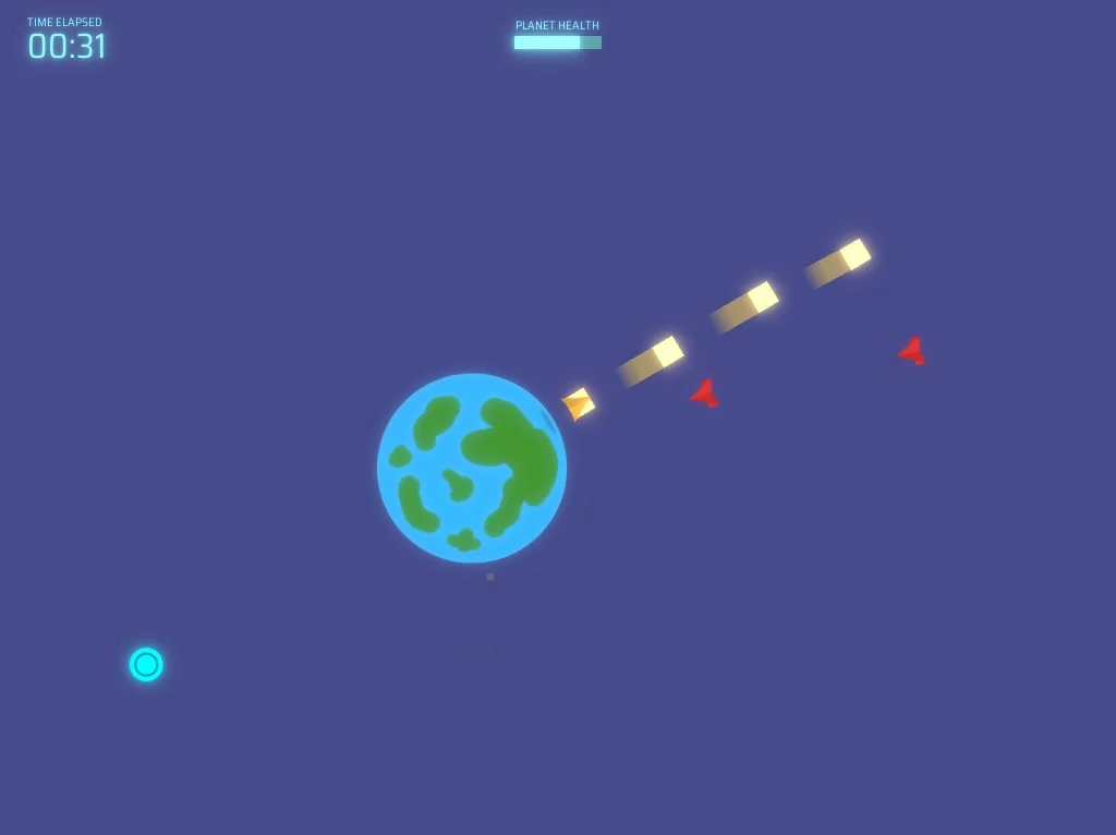 Изображение игры: Defend the planet