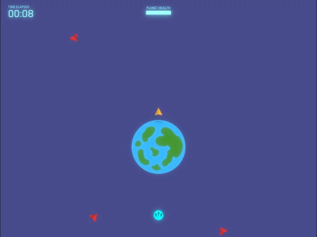 Изображение игры: Defend the planet