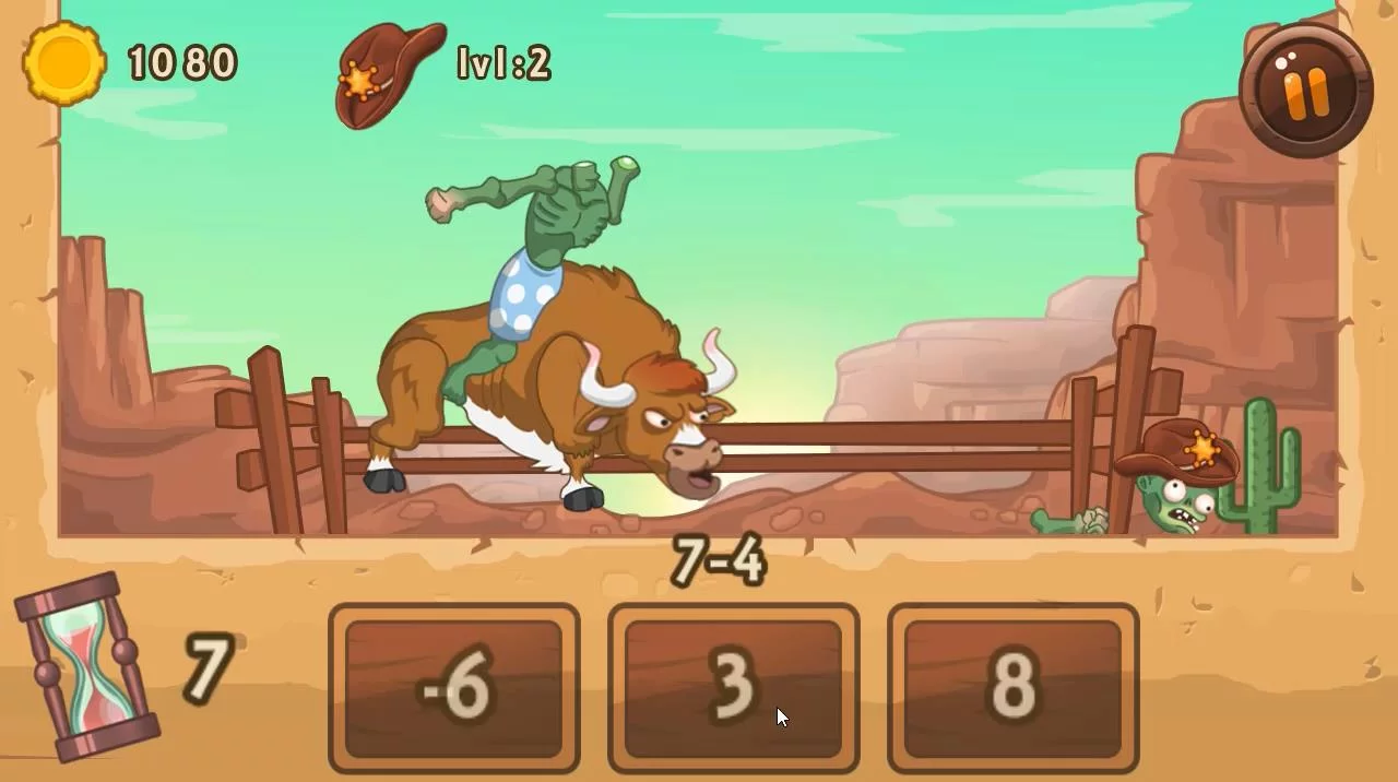 Изображение игры: Cowboy zombie