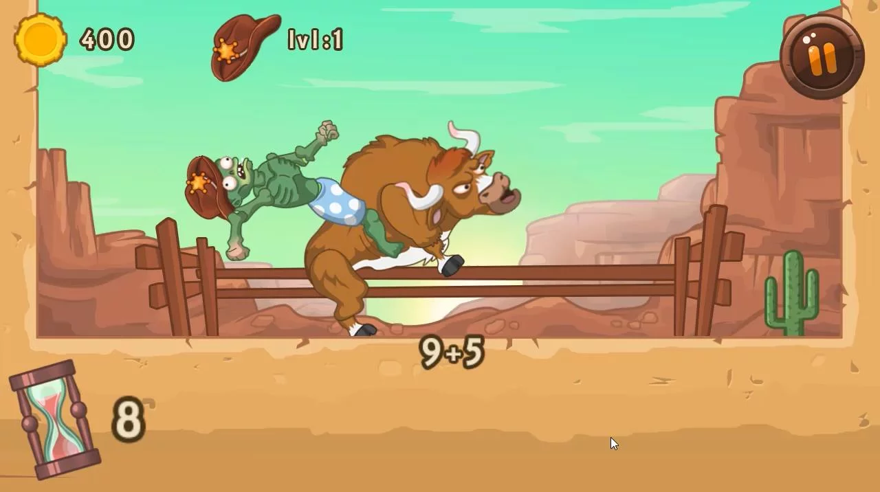 Изображение игры: Cowboy zombie