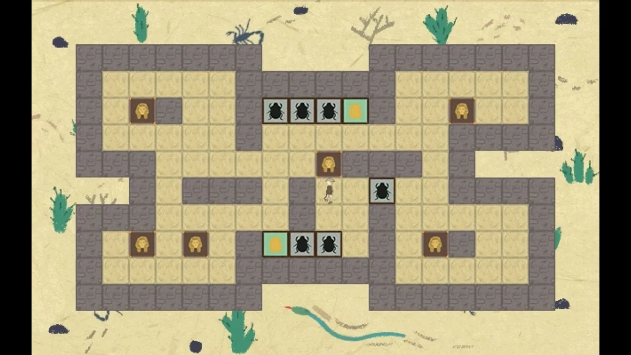 Изображение игры: Lost in the tomb