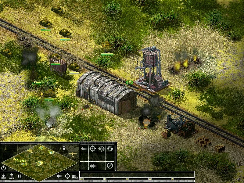 Изображение игры: Sudden Strike 2 Gold