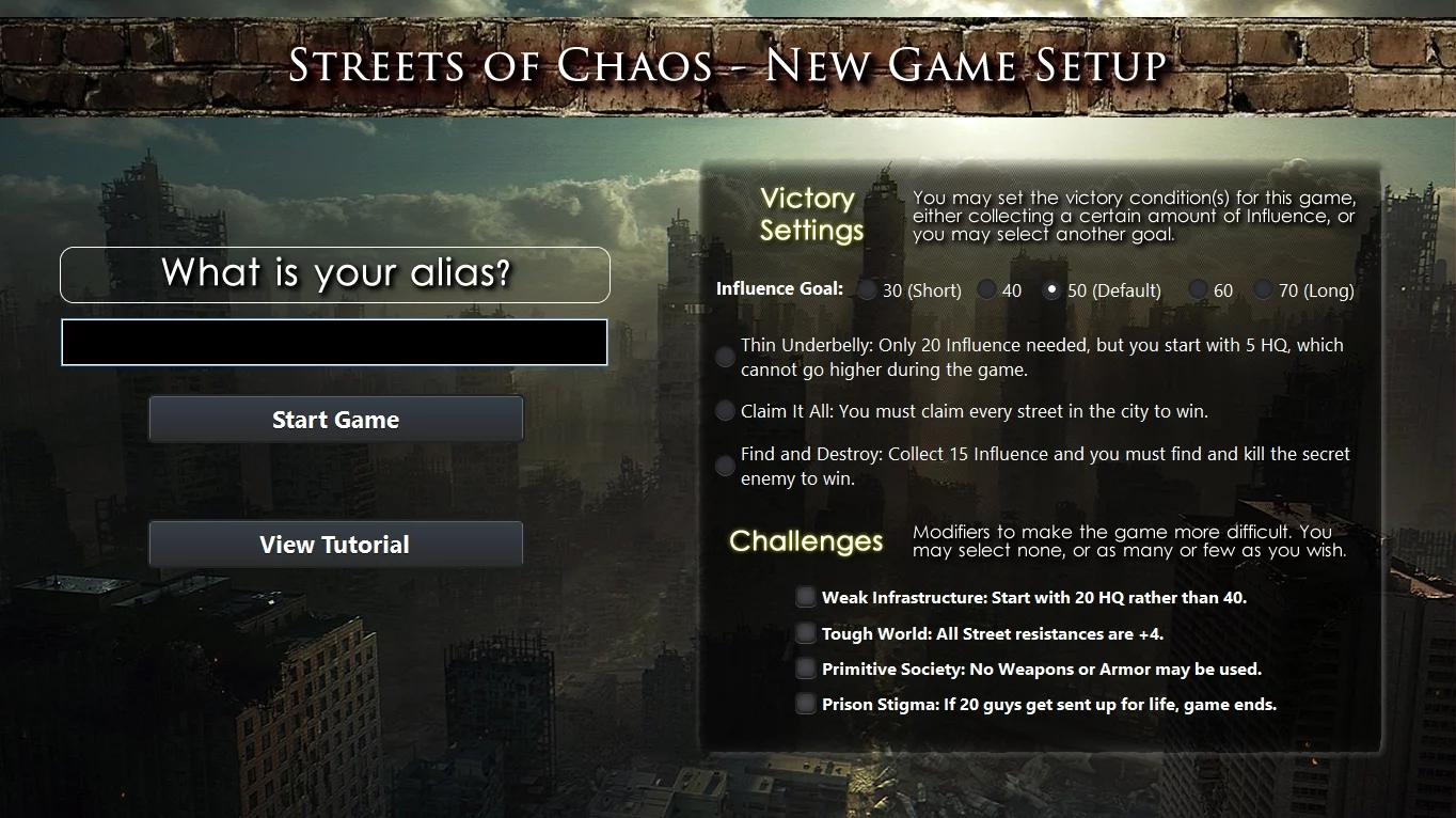 Изображение игры: Streets of Chaos