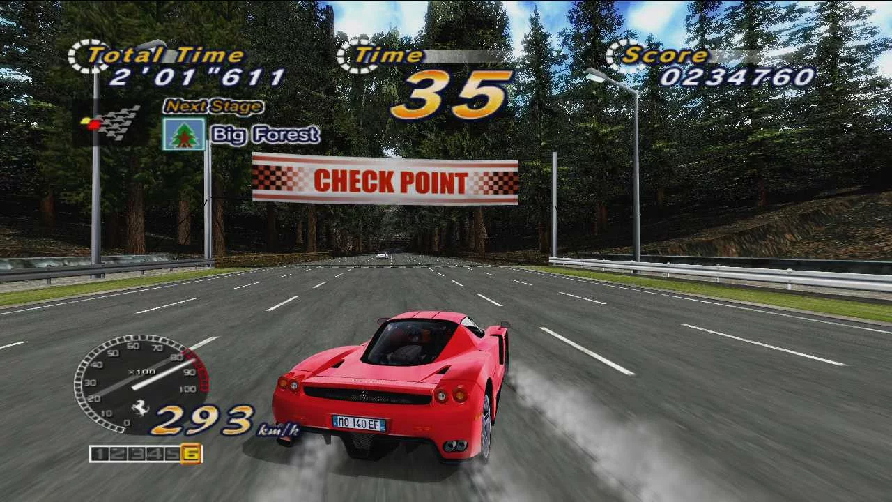 Изображение игры: OutRun Online Arcade