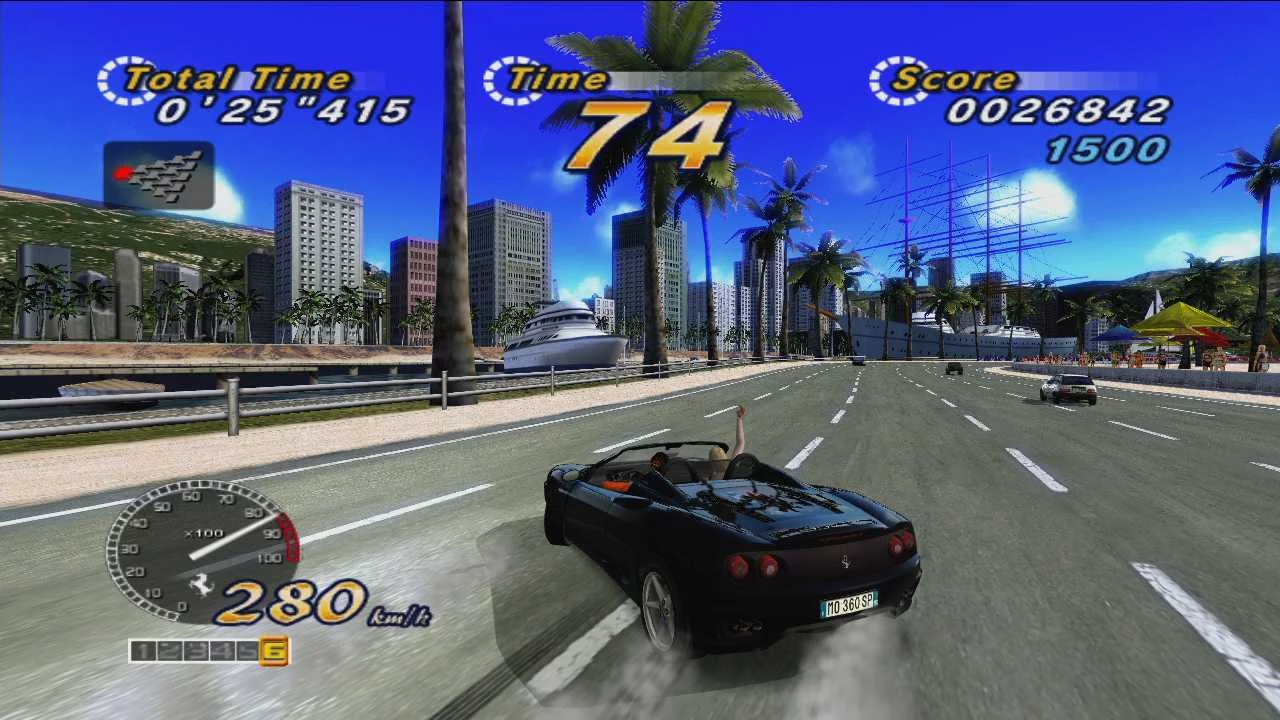 Изображение игры: OutRun Online Arcade