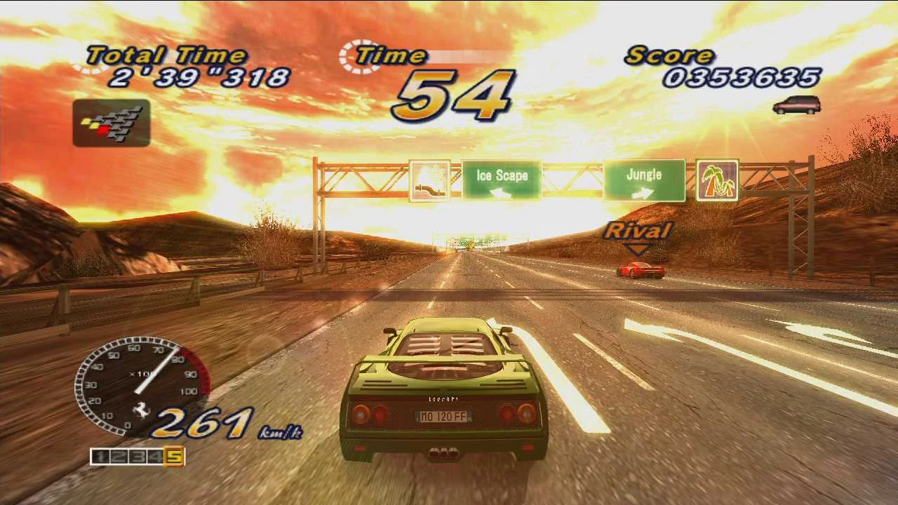 Изображение игры: OutRun Online Arcade