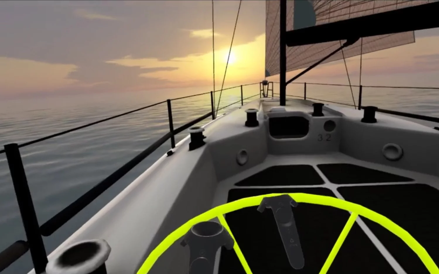 Изображение игры: VR Regatta - The Sailing Game