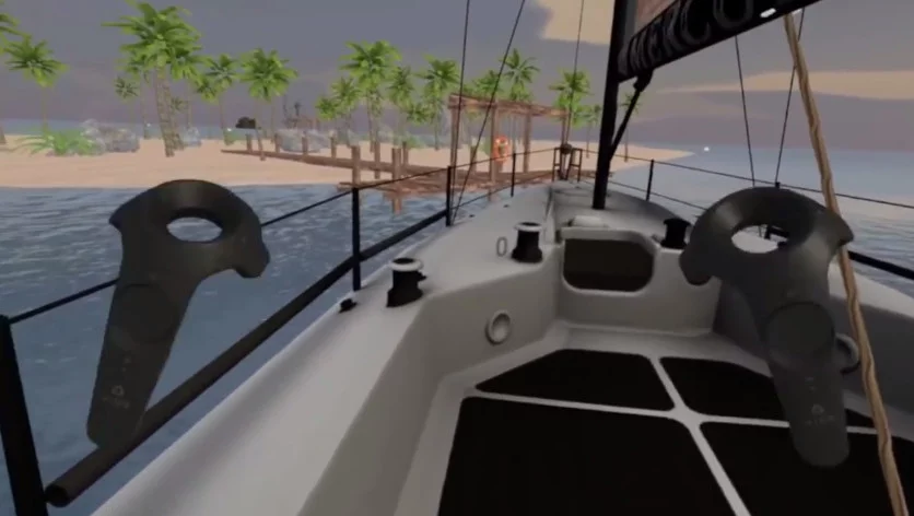 Изображение игры: VR Regatta - The Sailing Game