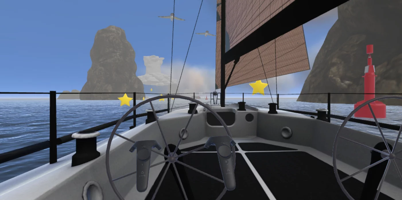 Изображение игры: VR Regatta - The Sailing Game