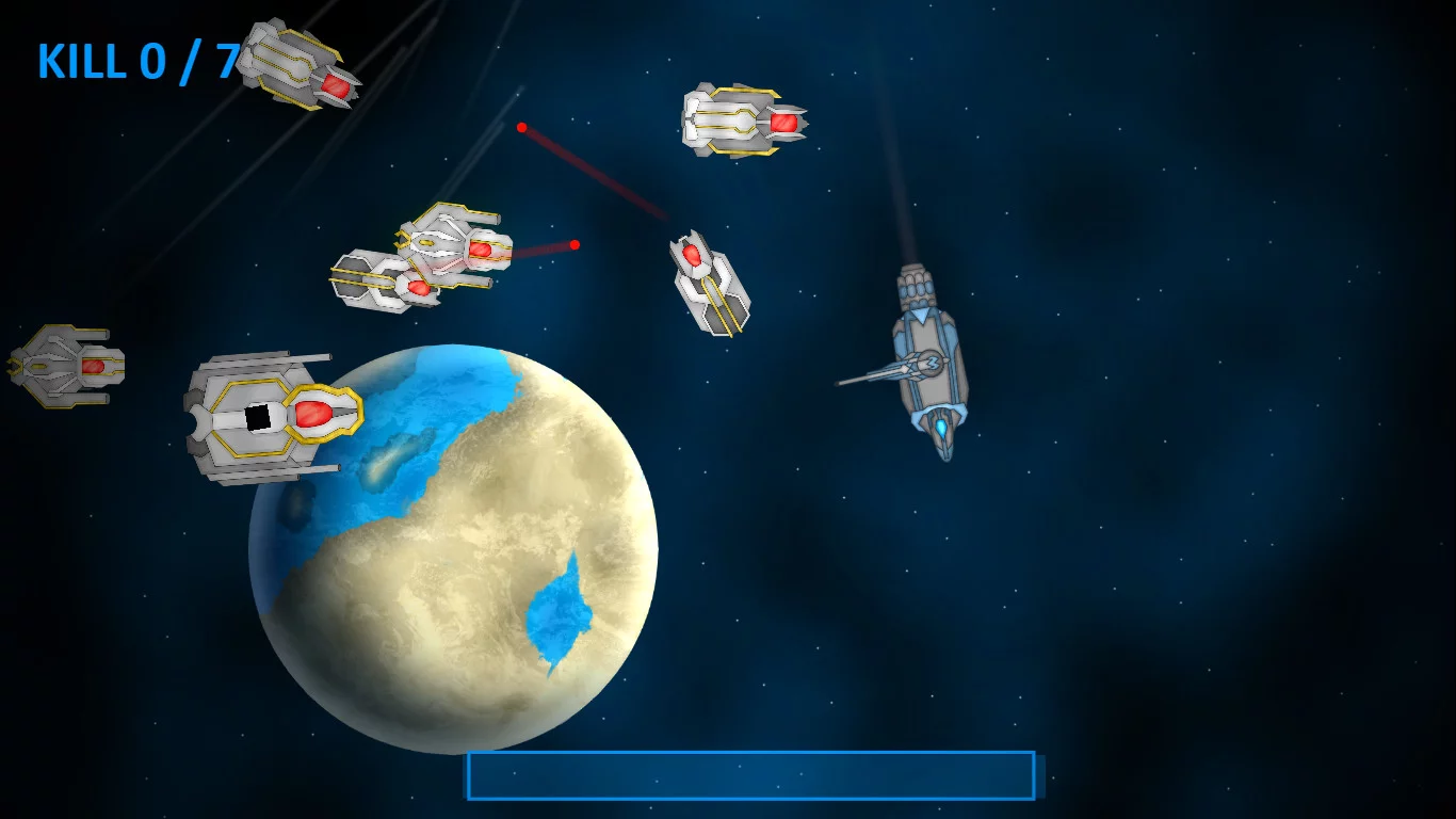 Изображение игры: Galactic Fighter