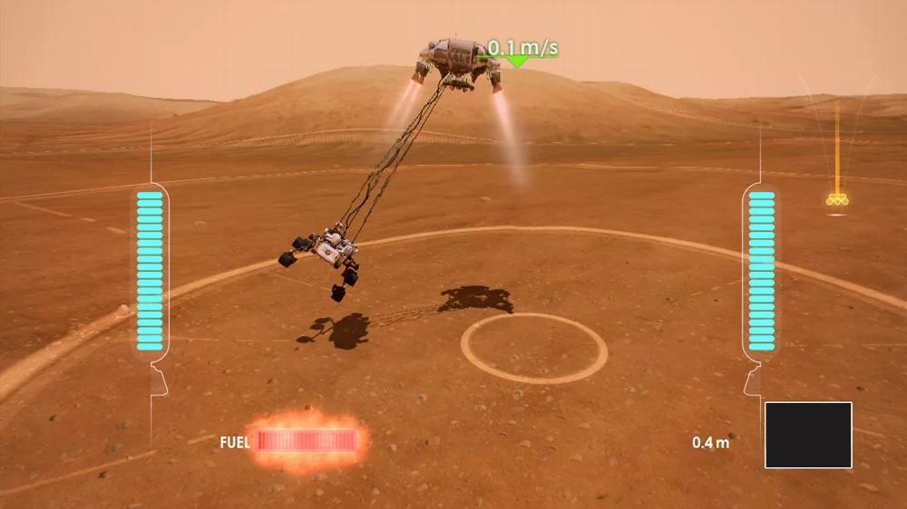 Изображение игры: Mars Rover Landing