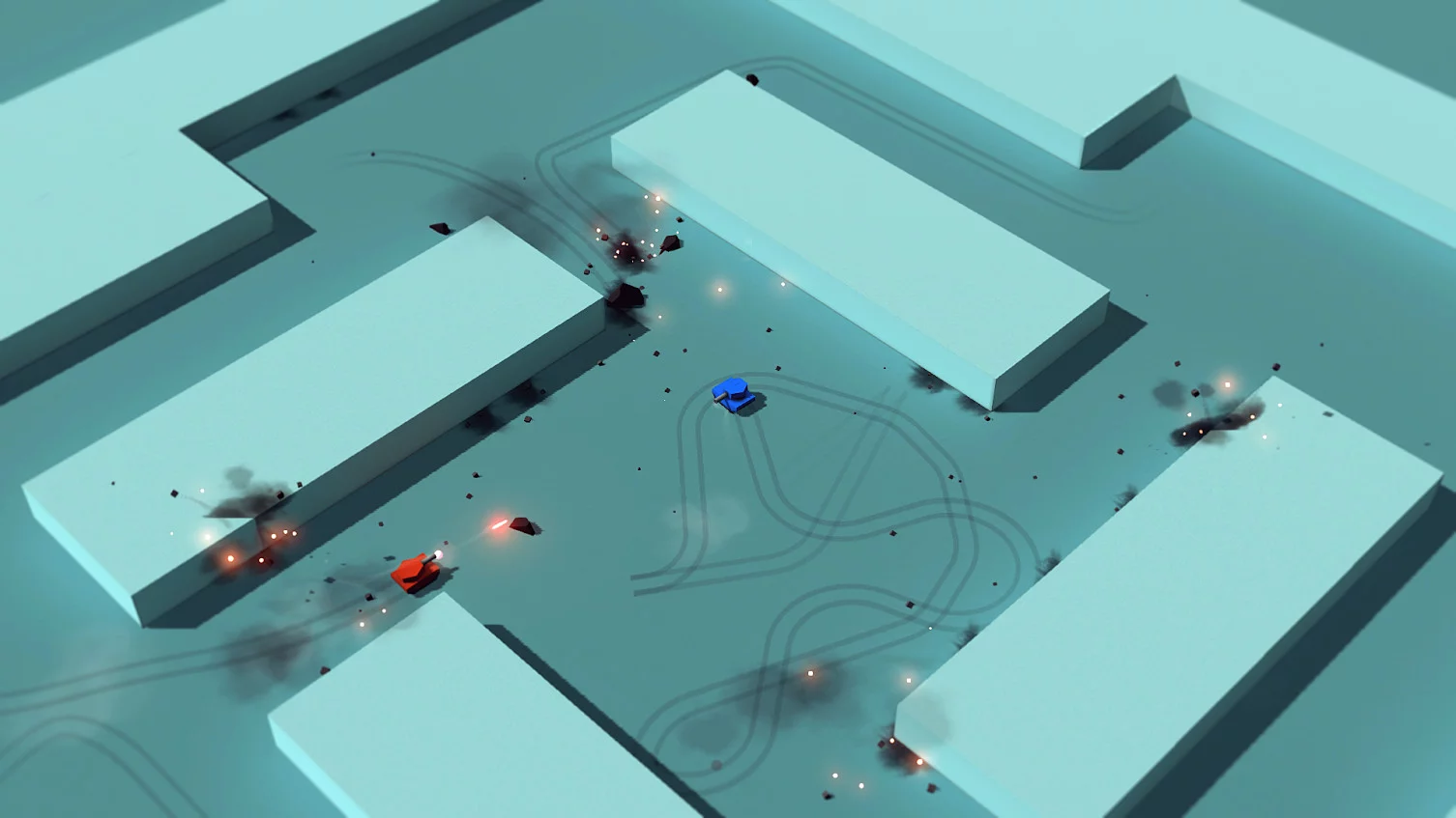Изображение игры: Tank Blast
