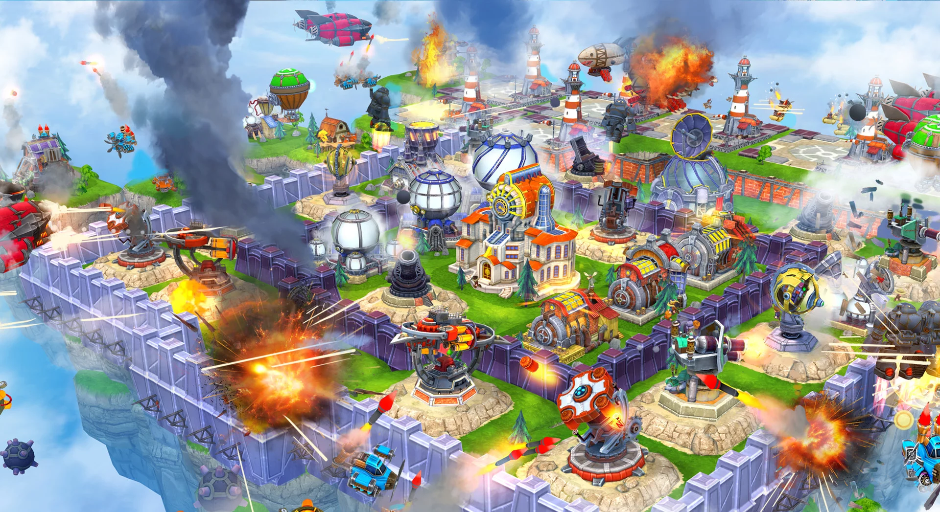 Изображение игры: Sky Clash: Lords of Clans 3D